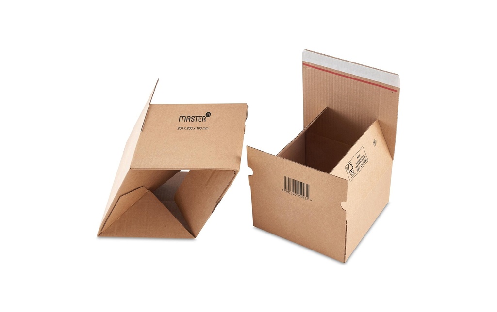 Antalis Carton d’expédition avec fond automatique 26 x 22 x 13 cm, 20 pièces