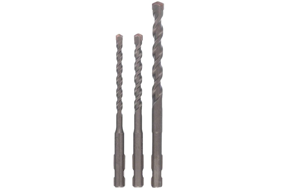 Bosch Kits de forets pour béton SDS-Quick 3 parties