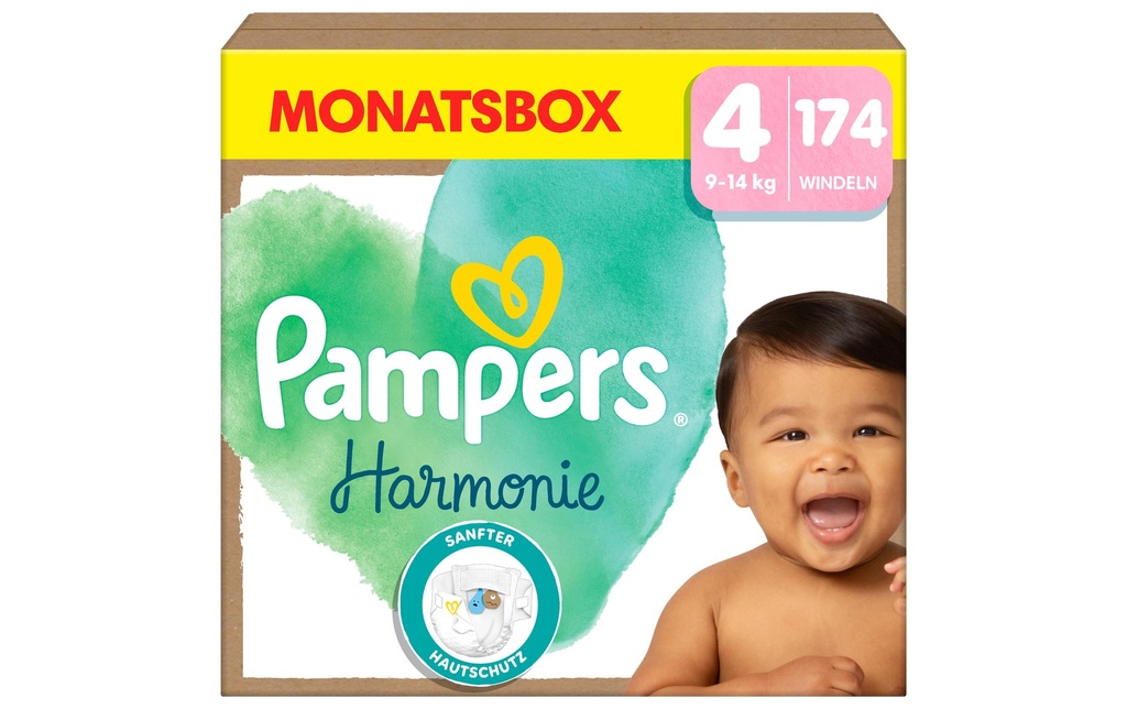 Pampers Couches Harmonie Maxi taille 4