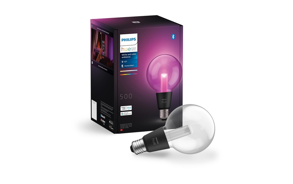Philips Hue White & Color Ambiance Lightguide Globe 95 E27