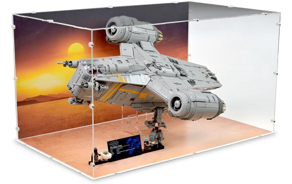 iDisplayit Présentoir en acrylique pour Star Wars – The Razor Crest 75331