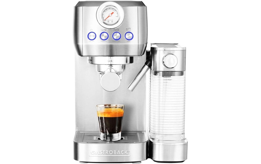 Gastroback Design Espresso Piccolo Pro M Argenté
