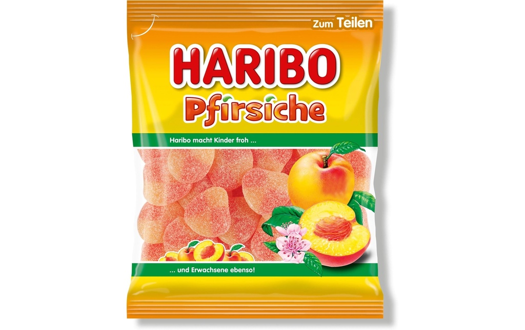 Haribo Bonbons gommeux Sachets de pêches 175 g