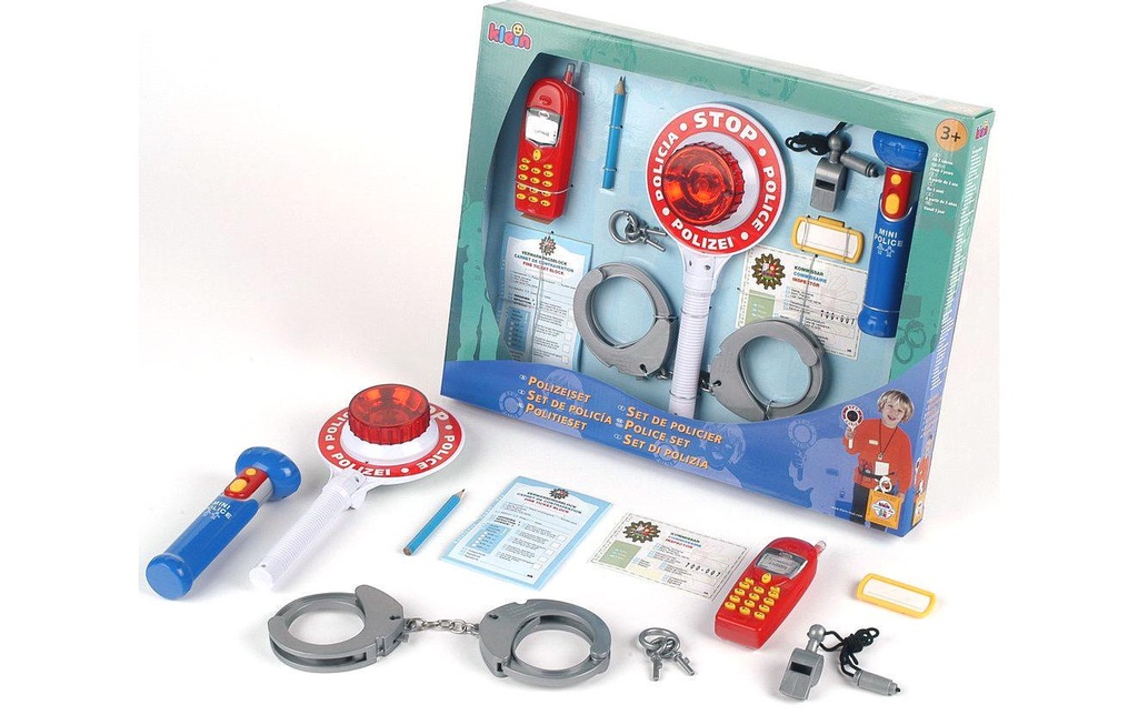 Klein-Toys Police Set, 10 pièces