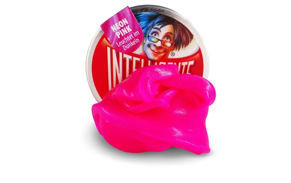 Intelligente Knete Plasticine Petites boîtes rose fluo 18 grammes