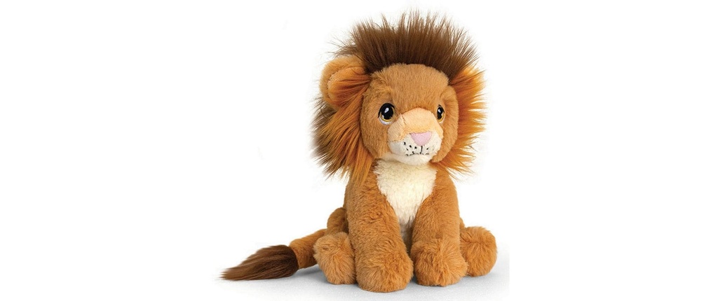 Keeleco Animal en peluche Lion 18 cm