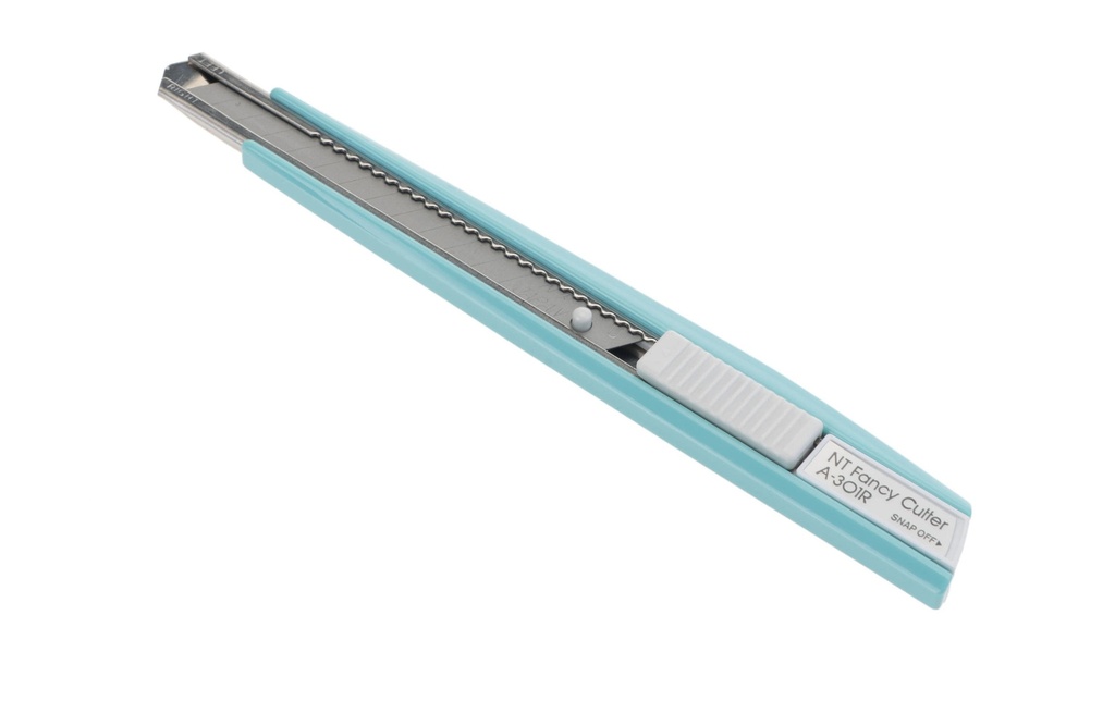 NT Cutter Cutter A-301 RP Auto Lock 9 mm, bleu