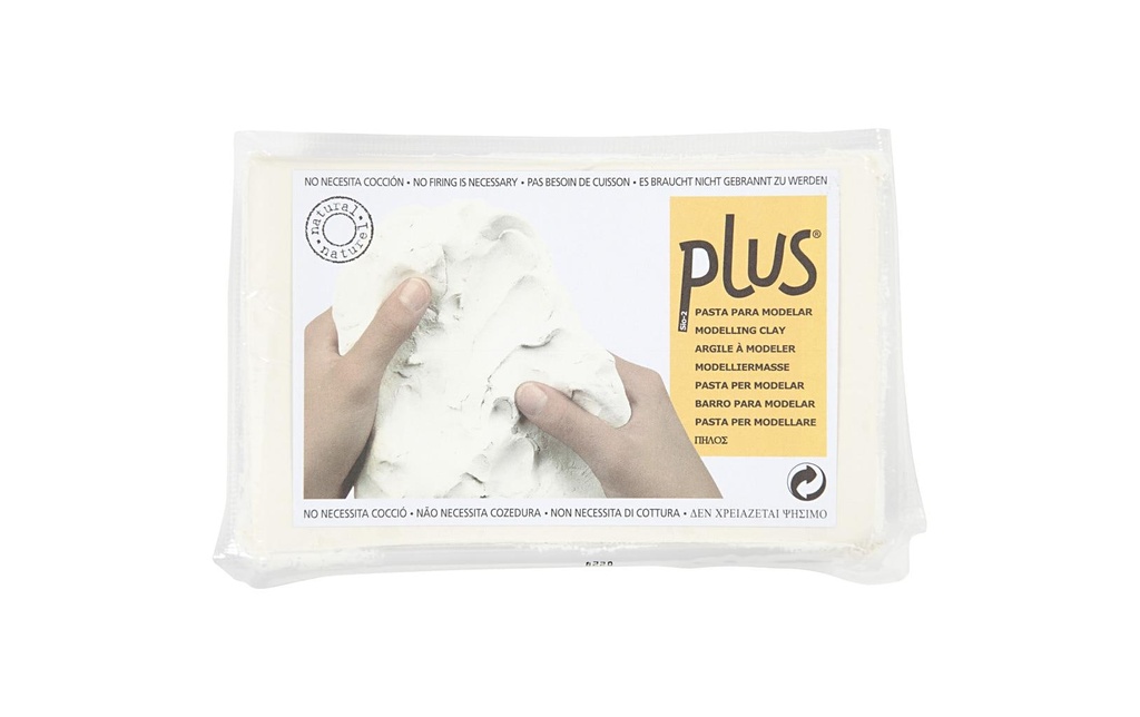 Creativ Company Argile à modeler Blanc