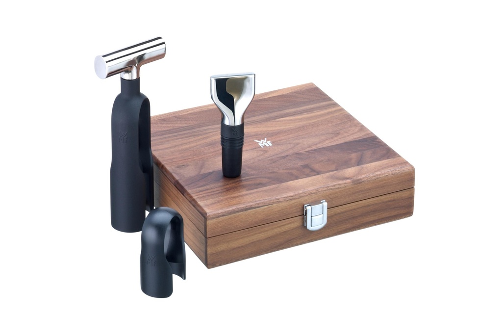 WMF Tire-bouchon Set 3 pièces, noyer