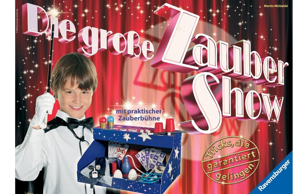 Ravensburger Boîte magique Le grand spectacle de magie
