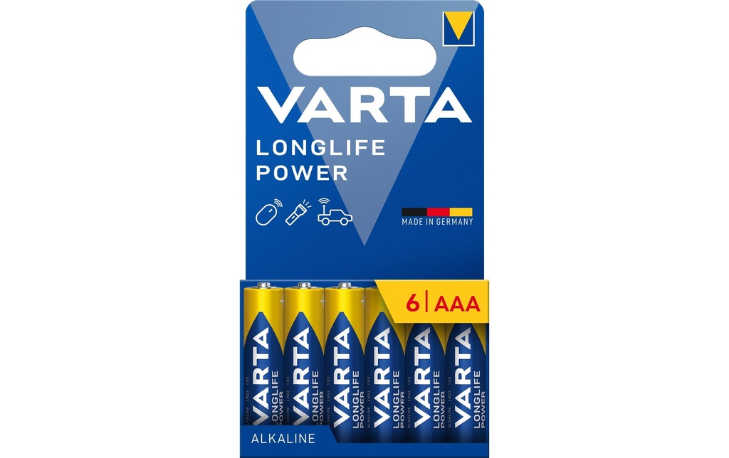 Varta Pile Longlife Power AAA , 6 Pièce/s