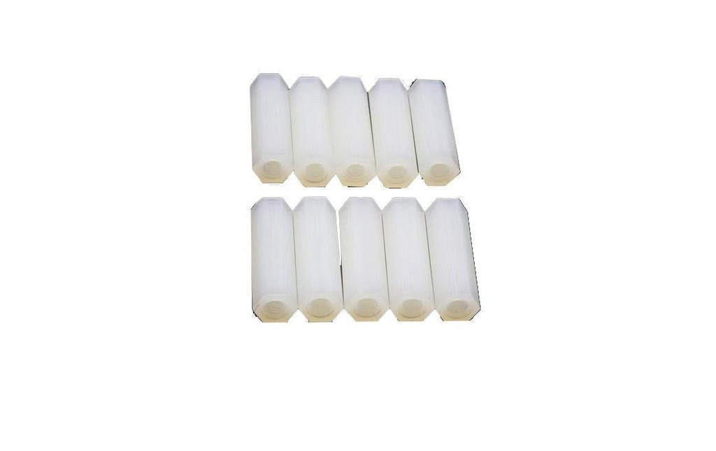 EP Entretoise M3 6 mm Nylon, 10 pcs.