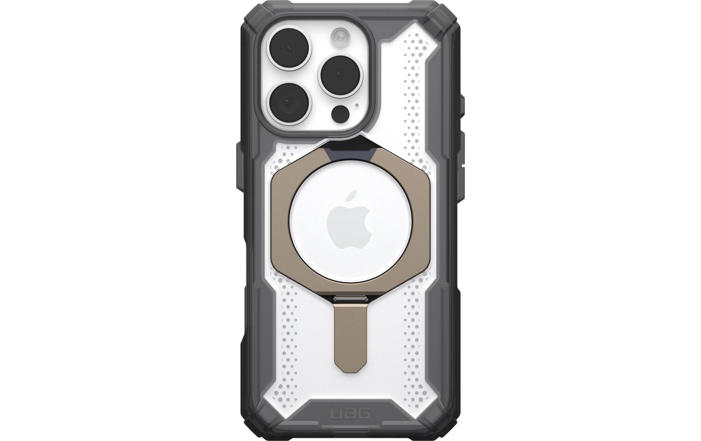 UAG Coque arrière Plasma XTE iPhone 16 Pro Ash/Titanium