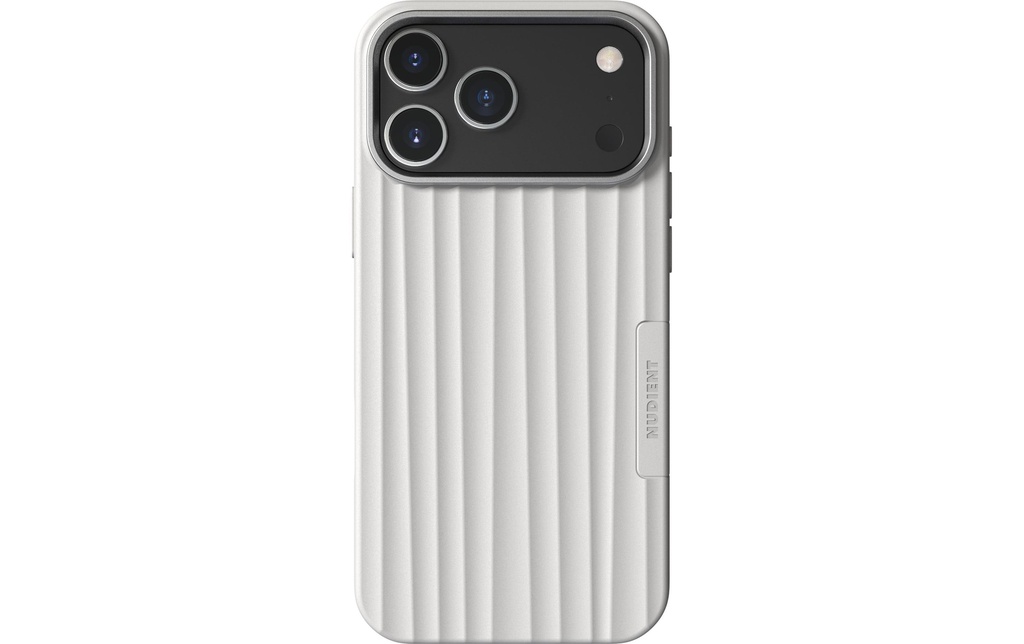 Nudient Coque arrière Bold MagSafe iPhone 17 Pro Max Chalk White