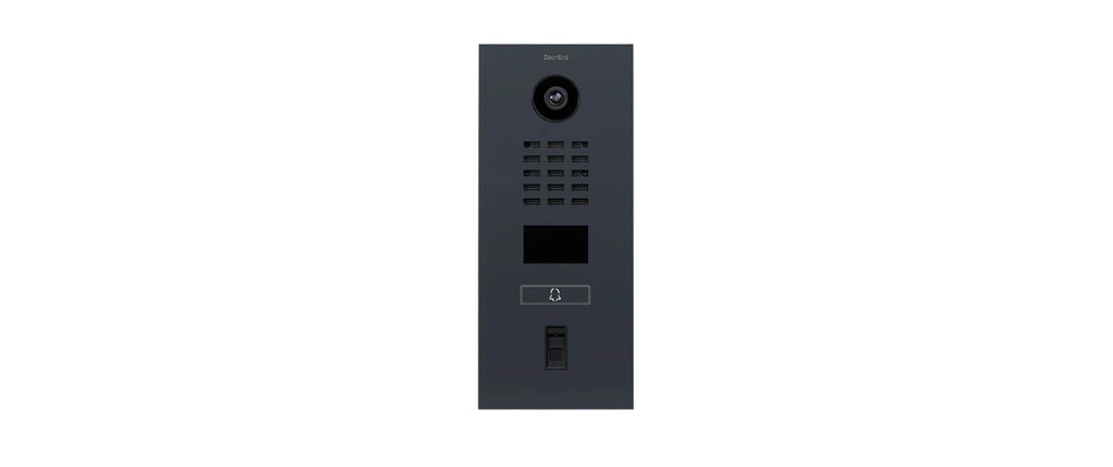 Doorbird Interphone-portier vidéo IP Fingerprint 50 D2101FV RAL 7016