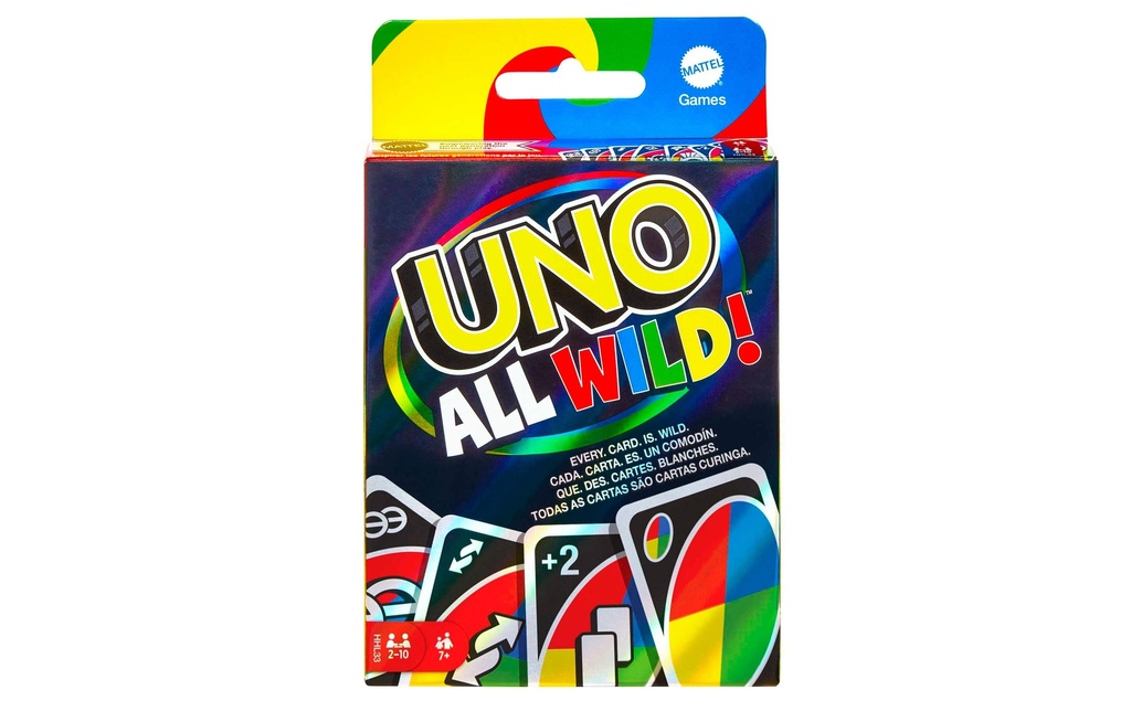 Mattel Spiele Jeux de cartes UNO All Wild