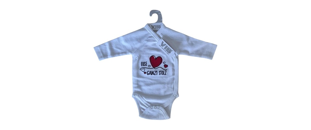 Very Important Baby Body à langer manches longues Toute la fierté du monde Taille 56