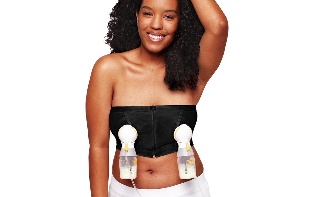 MEDELA Soutien-gorge pour tire-lait Hands-free Easy Expression 2.0 Noir XL