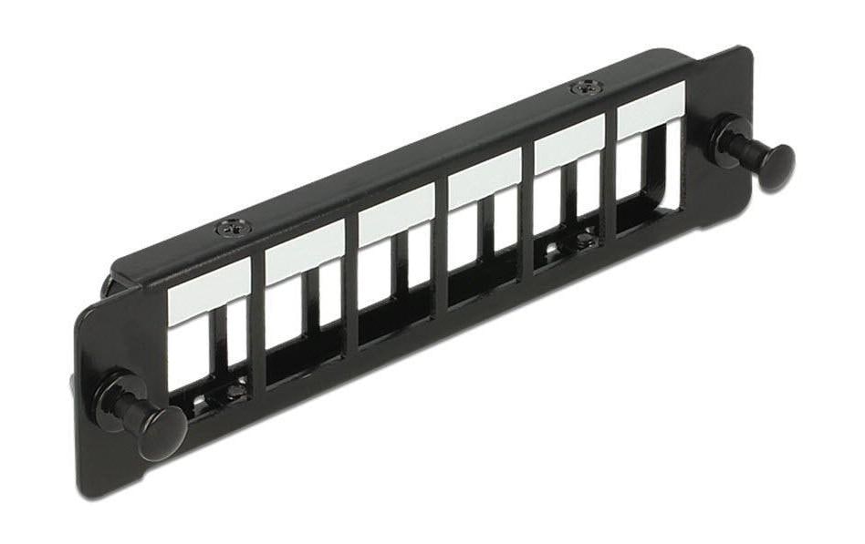 Delock Support Keystone 6-Port Vider le panneau de l'appareil