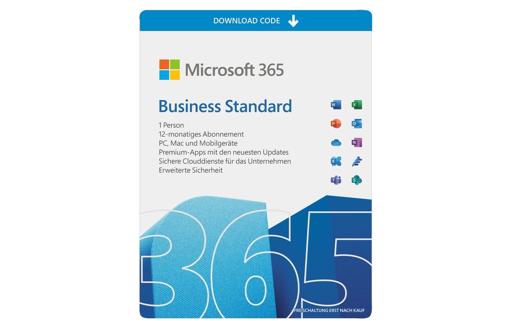 Microsoft 365 Business Standard ESD, 1 utilisateur