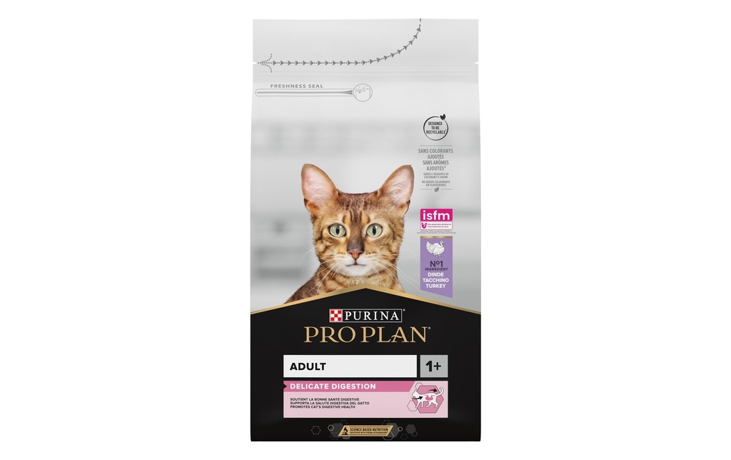 Purina Pro Plan Alimentation sèche Delicate Digestion Adult Dinde 3 kg