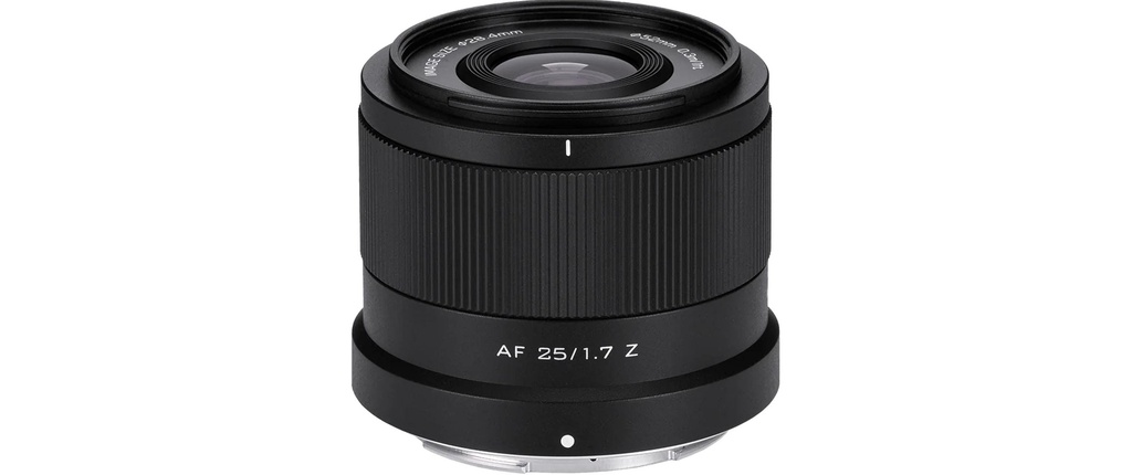 Viltrox Longueur focale fixe AF 25mm F/1.7 – Nikon Z
