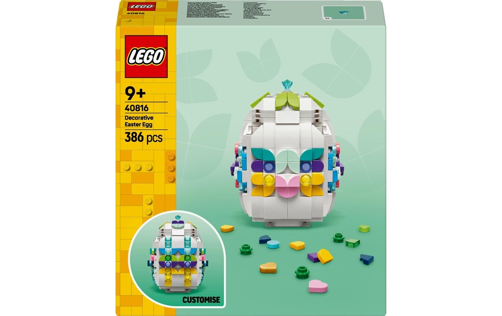 LEGO® Saisonal L’œuf de Pâques décoratif 40816