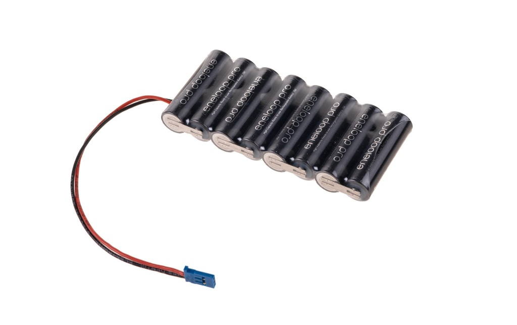 OEM Batterie RC NiMH 2500 mAh 9,6 V Eneloop Pro pour les émetteurs