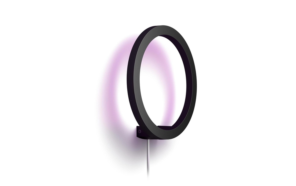 Philips Hue White & Color Ambiance Sana Applique murale noire