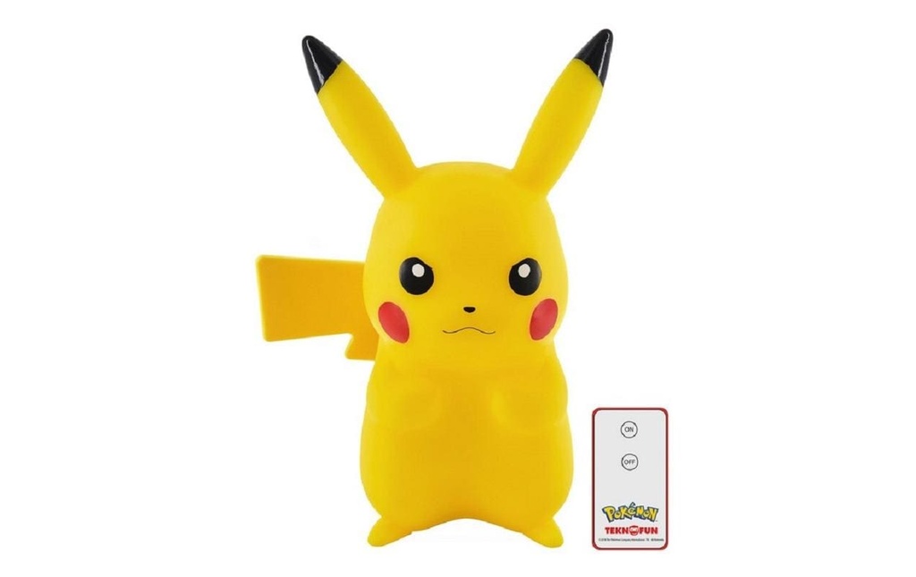 Teknofun Lampe décorative Pikachu 25 cm (télécommande incluse)