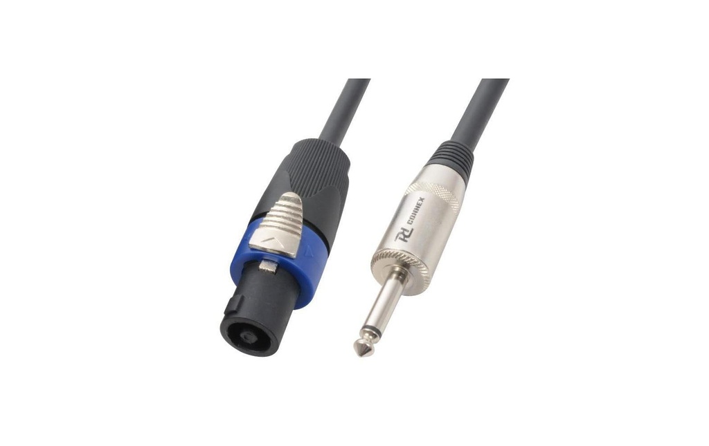 PD Connex Câble de haut-parleurs SpeakON NL2 / jack 6.3 mm 5 m