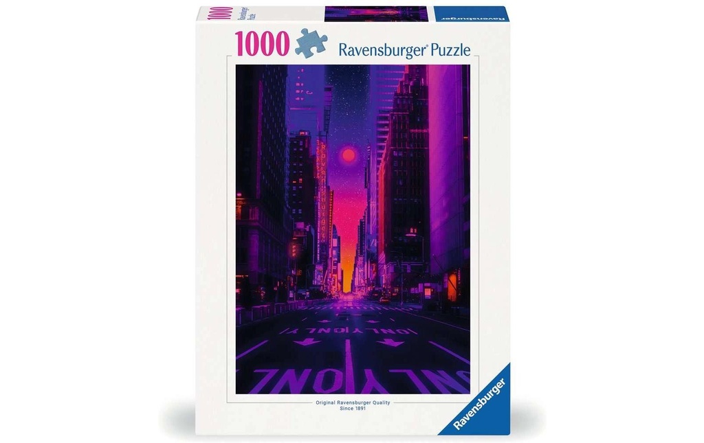 Ravensburger Puzzle New York en néon