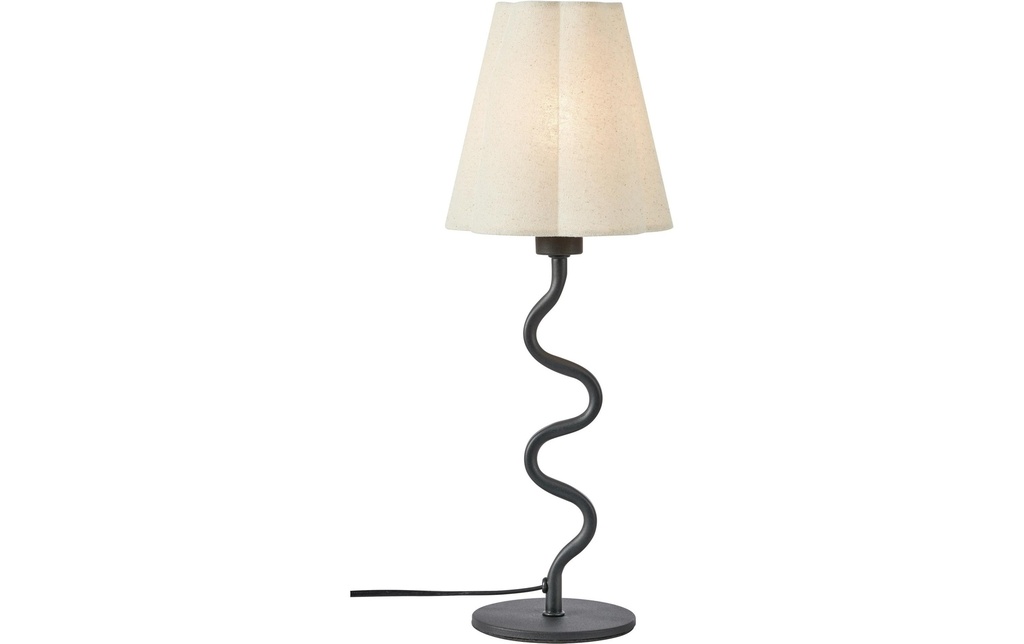 Markslöjd Lampe de bureau VEYA 1 flamme Noir / Beige