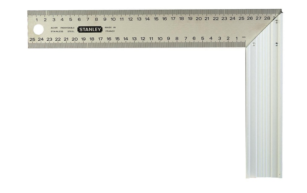 Stanley Équerre de menuisier 90° 250 x 140 x 250 mm