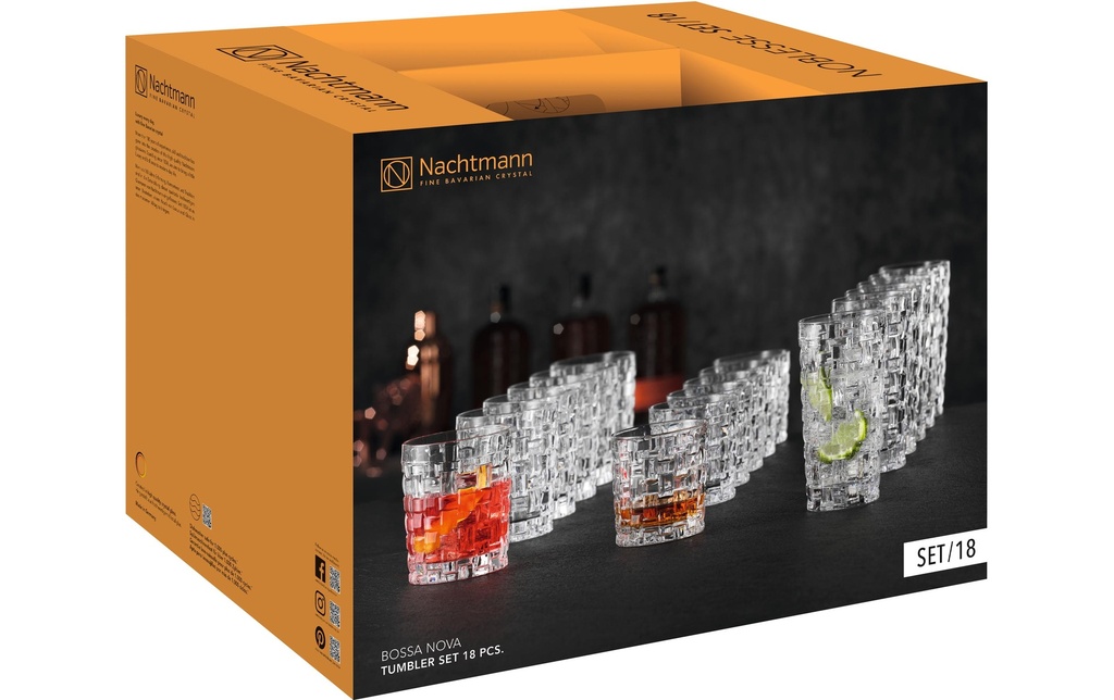 Nachtmann Bossa Nova Set de gobelets 1 Pièce/s, Transparent