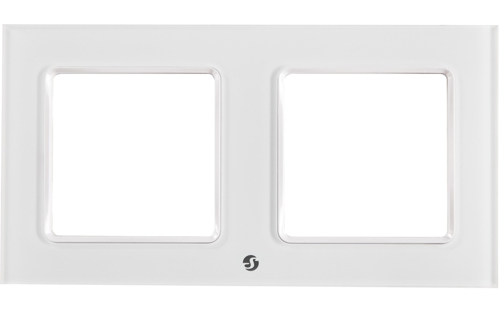 Shelly Wall Frame 2 pour Shelly Wall Switch blanc