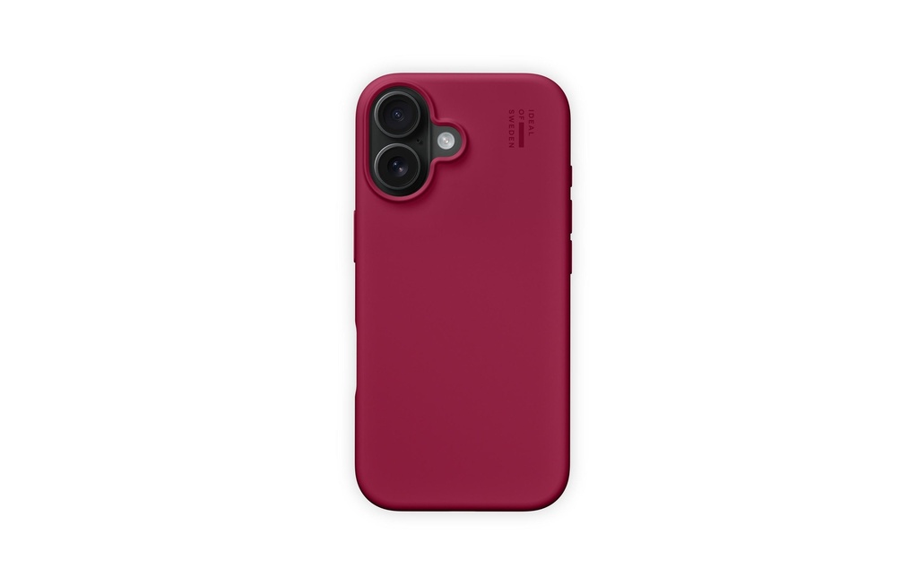 Ideal of Sweden Silicone Case MagSafe iPhone 17 Cranberry
