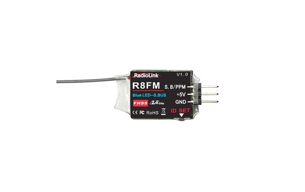 RadioLink Récepteur R8FM mini S.BUS 8 canaux