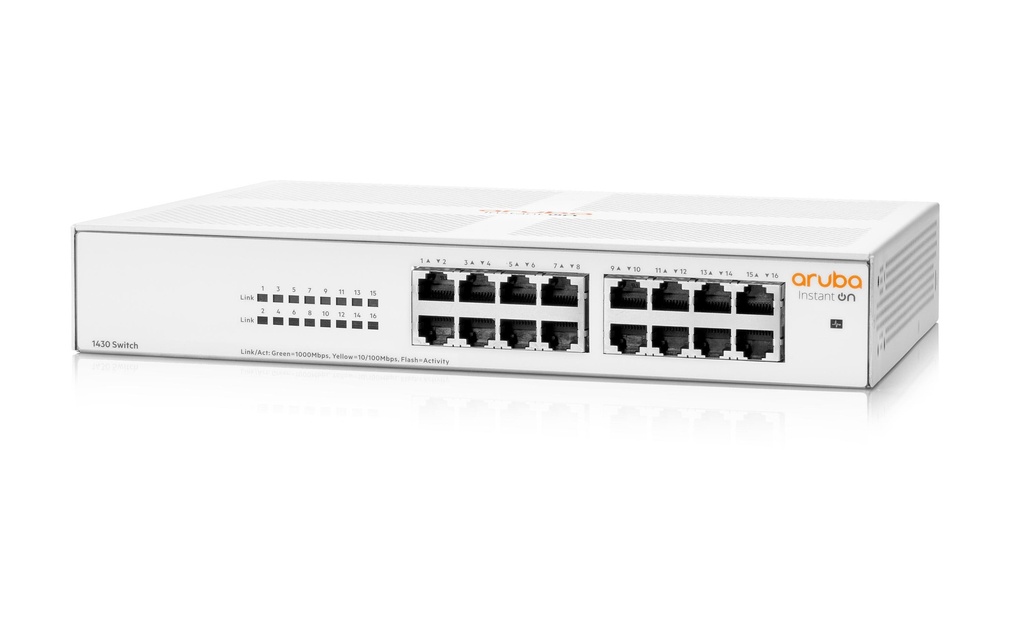 HPE Aruba Networking Switch Instant On 1430-16G 16 Port