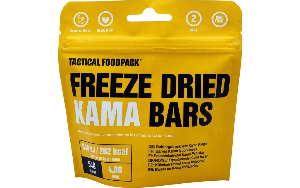 Tactical Foodpack Barres de kama lyophilisées
