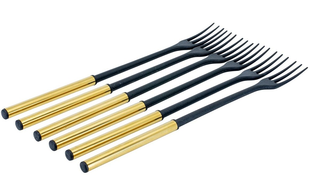 Kadastar Fourchette à fondue au fromage Protect Gold 6 Personnes