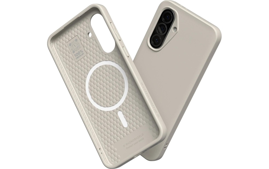 Rhinoshield Coque arrière Solidsuite MagSafe Galaxy A56 5G Shell Beige