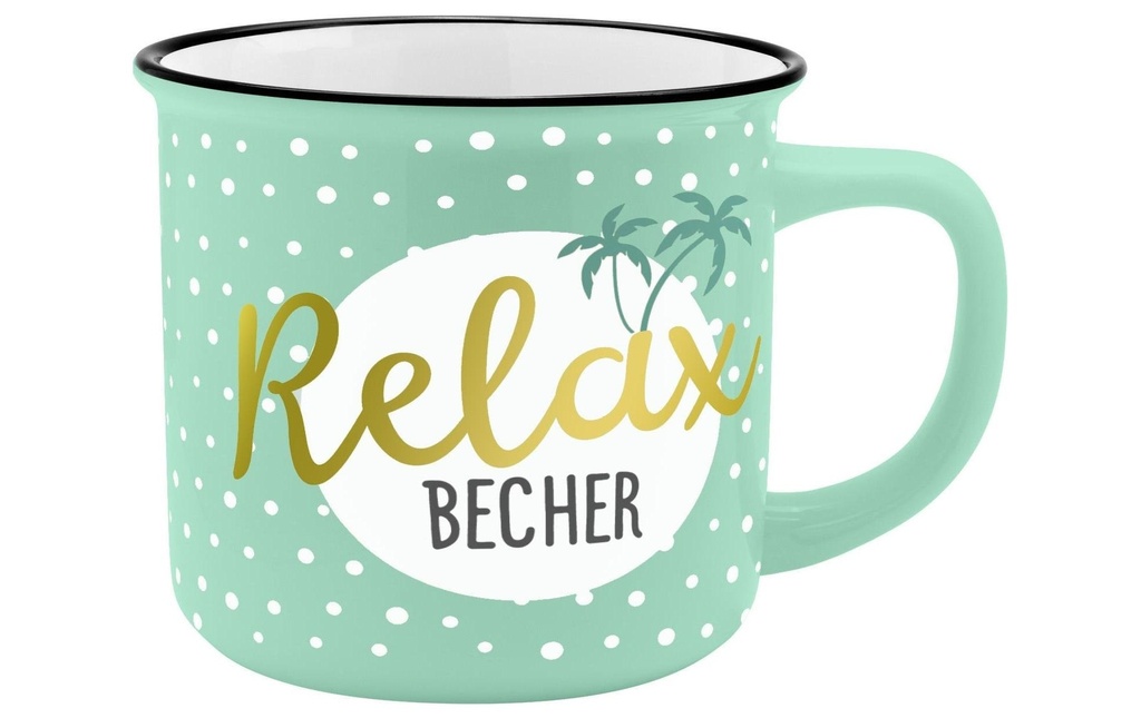 Sheepworld Tasse universelle Relax 350 ml , 1 Pièce/s, Vert clair