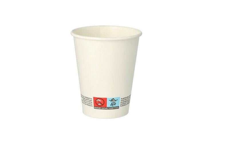 Papstar Gobelets jetables Pure 200 ml, 50 Pièce/s, Blanc