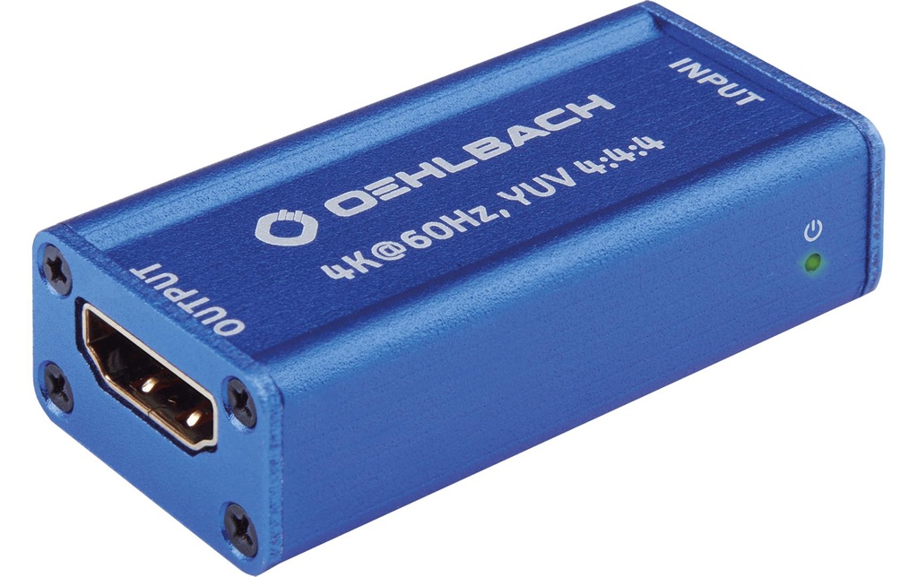 Oehlbach Amplificateur de signal UHD pour HDMI