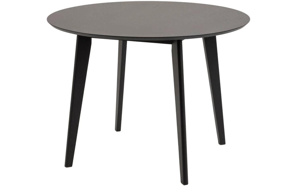 AC Design Table Roxby Ø 105 x 76 cm, Noir