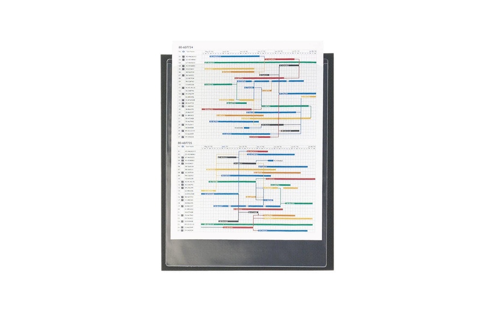 [105100830] DJOIS Pochet.transp.pr.A6 autoc.50pc (50 pces)