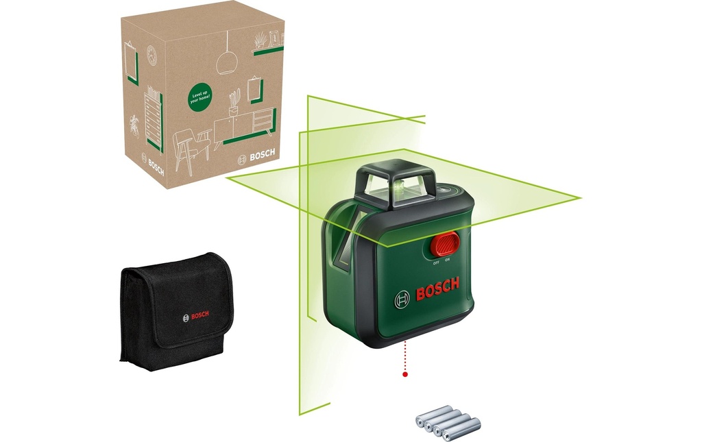 Bosch Laser à lignes croisées Niveau avancé 360 24 m