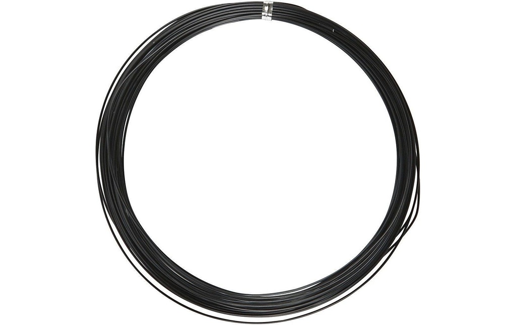 Creativ Company Fil d’aluminium 16 m Noir