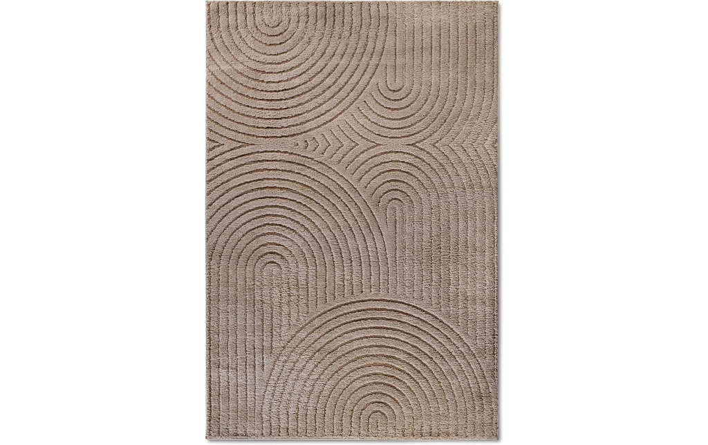 Elle Decoration Tapis Panglao 120 cm x 170 cm,  Taupe